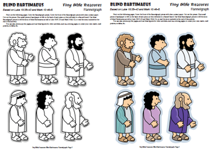 Jesus Heals Sunday School Craft