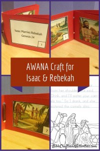 Isaac and Rebekah Craft with Printable