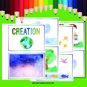 days of creation printable booklet