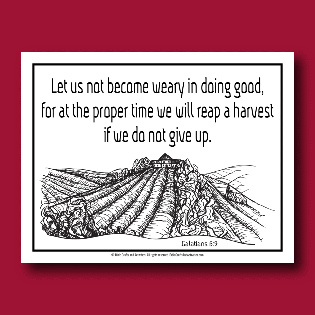 Bible Verse Coloring Page Galatians 6 9 Bible Crafts And Activities Bible Verse Coloring Page Galatians 6 9 Bible Crafts And Activities