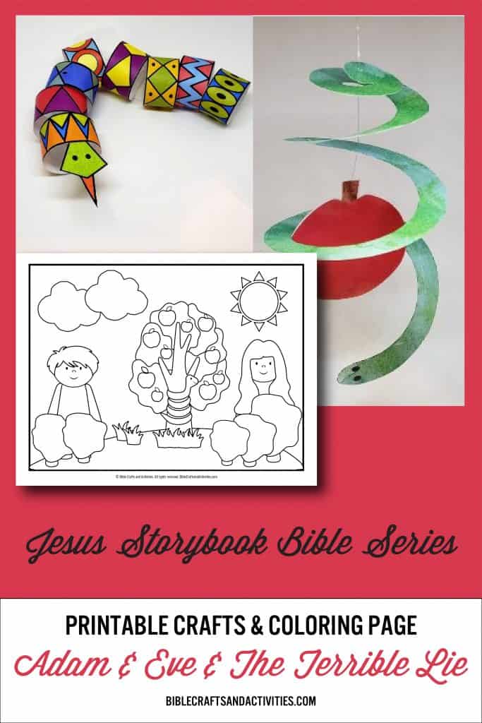 Adam and Eve Crafts and Printables Bible Crafts and Activities