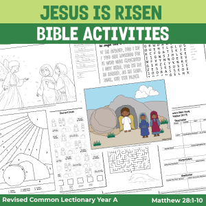 activity pages for easter sunday