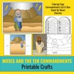 Crafts - Ten Commandments - Bible Crafts and Activities