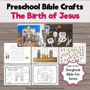 preschool bible crafts for the birth of jesus