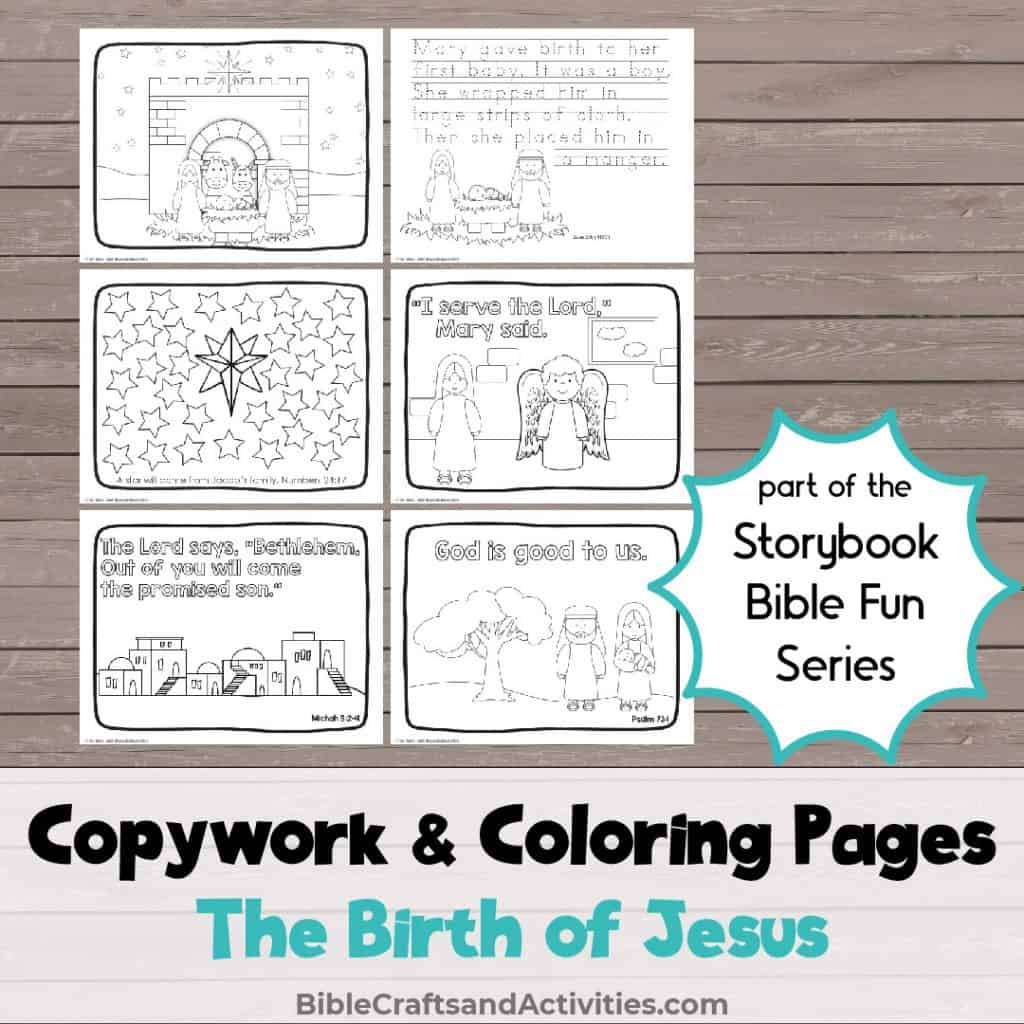 The Nativity Preschool Crafts and Printables - Bible Crafts and Activities