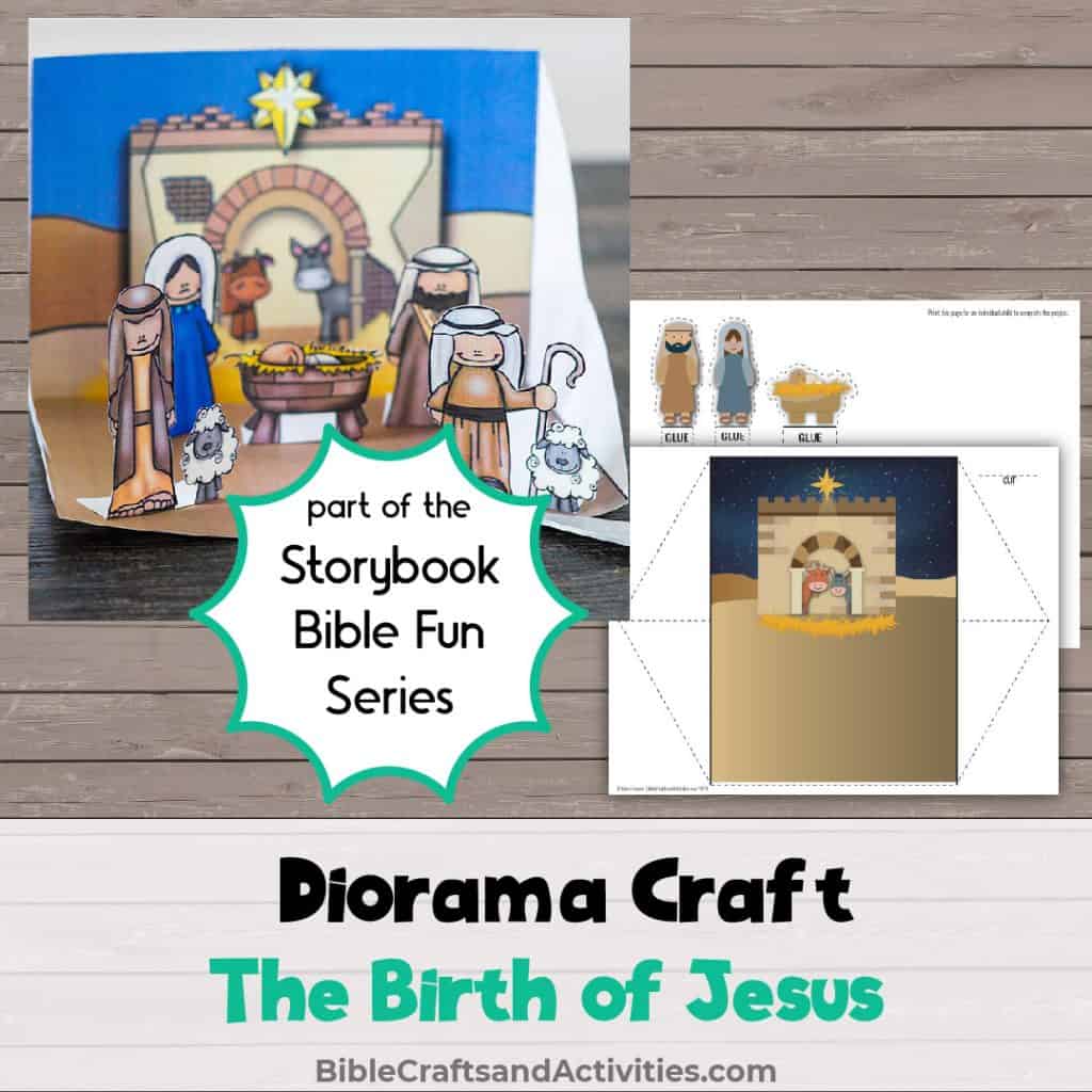 The Nativity Preschool Crafts and Printables - Bible Crafts and Activities