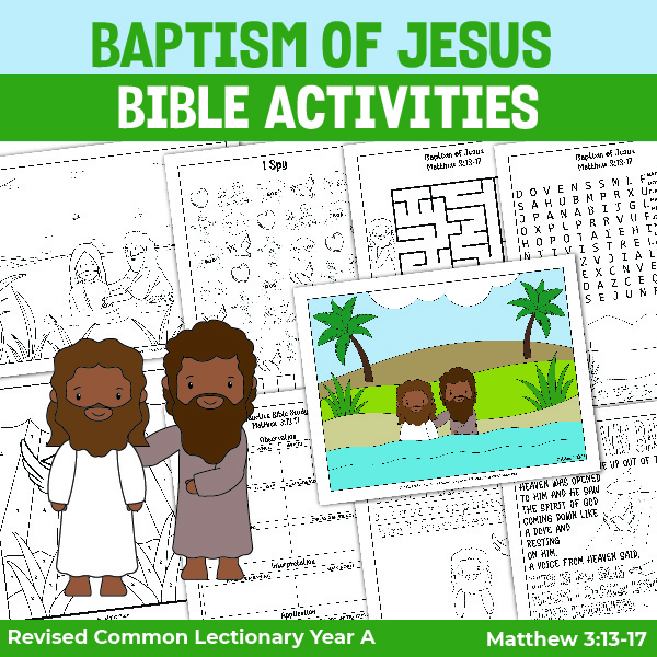 store images baptism of jesus-01 - Bible Crafts and Activities