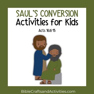 Saul's Conversion Activities for Kids