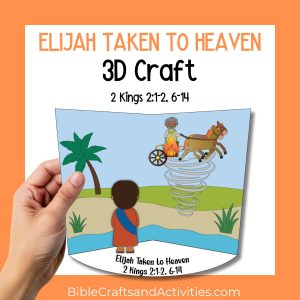 Elijah Taken to Heaven Craft