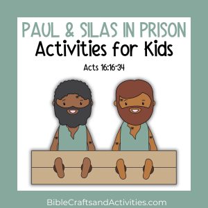paul and silas activities for kids