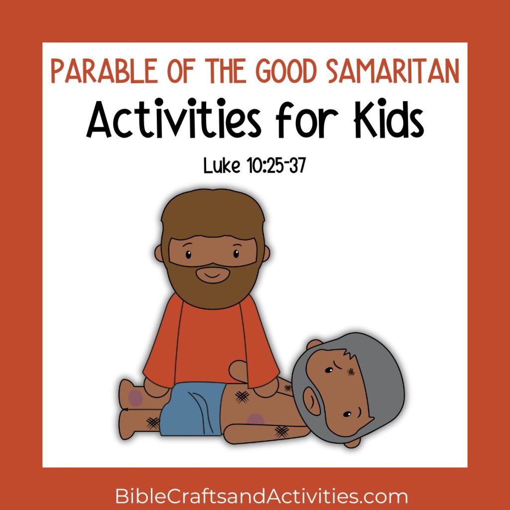 parable of the good samaritan activities for kids